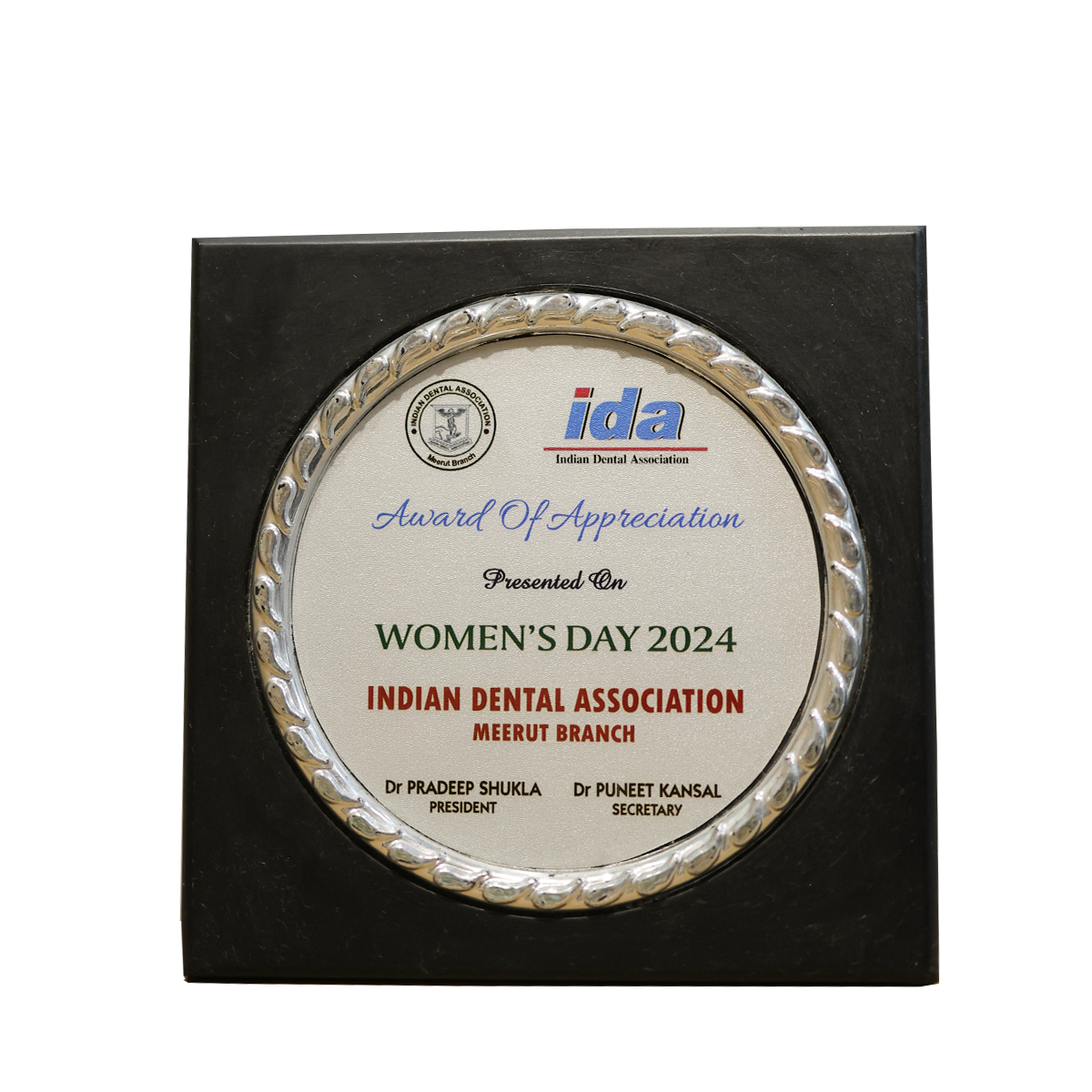 IDA Award of Appreciation – Women’s Day 2024